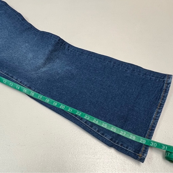 Warp + Weft Women’s Bootcut High Rise Blue Denim Jeans Size 16W - Picture 5 of 9